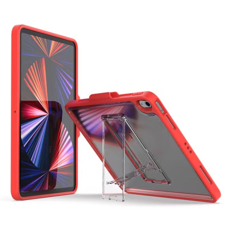 Mutural Transparent Holder Tablet Case For iPad Air 2022/ 2020 10.9