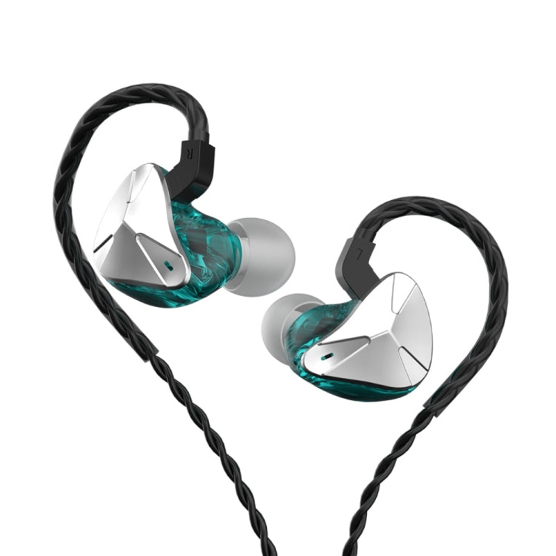 CVJ Demon Double Dynamic Coil HiFi Music Wired Earphone No Mic