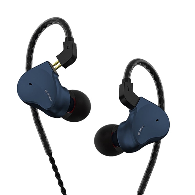 CVJ Mirror Hybrid Technology HiFi Music Wired Earphone No Mic
