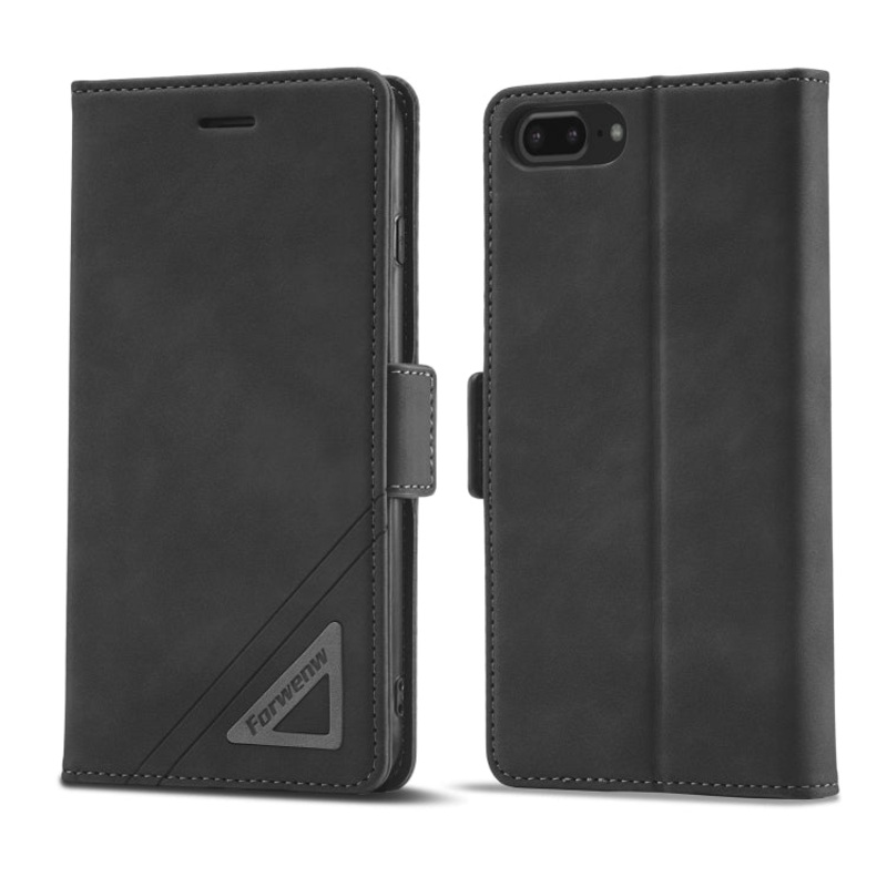 Forwenw Dual-side Buckle Leather Phone Case For iPhone 7 Plus / 8 Plus