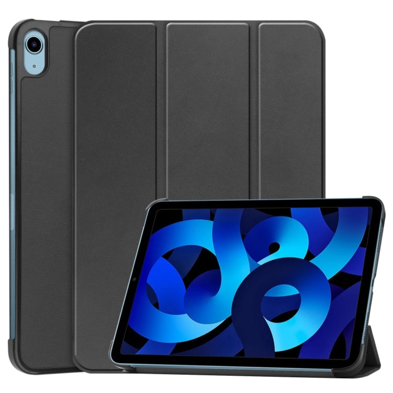 Solid Color Custer Texture Leather Tablet Case For iPad 10th Gen 10.9 2022