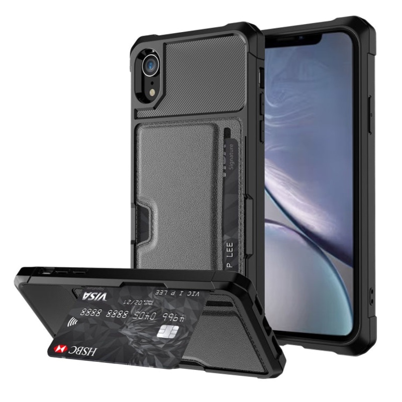 For iPhone XR ZM02 Card Slot Holder Phone Case
