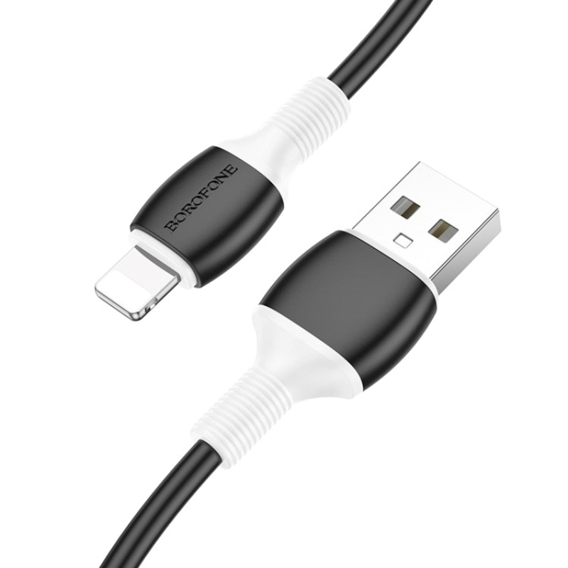 Borofone BX84 1m 2.4A USB to 8 Pin Rise Charging Data Cable