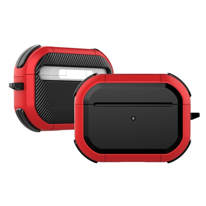For AirPods Pro 2 Wireless Earphones Shockproof Thunder Mecha TPU Protective Case