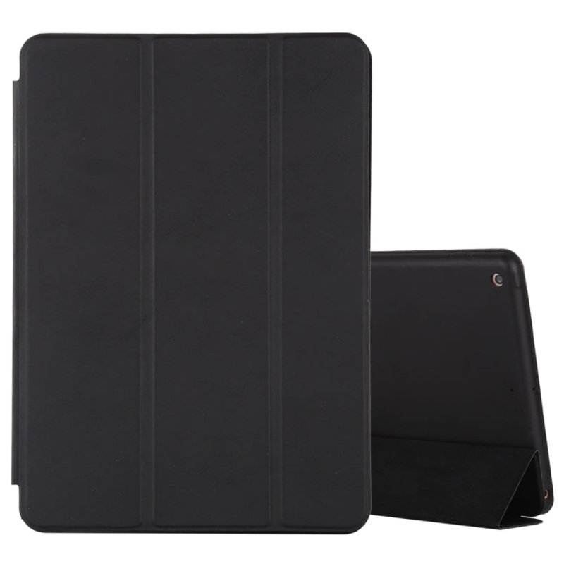For iPad 10.2 Horizontal Flip Smart Leather Case with Three-folding Holder