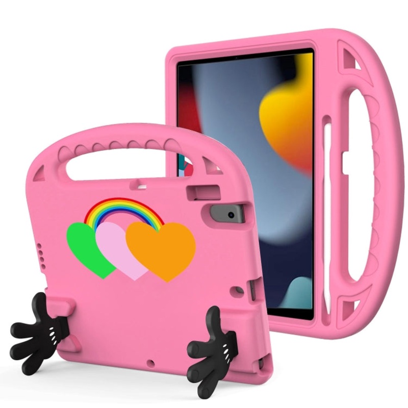 For iPad 10.2 / iPad Pro 10.5 Love Small Palm Holder EVA Tablet Case