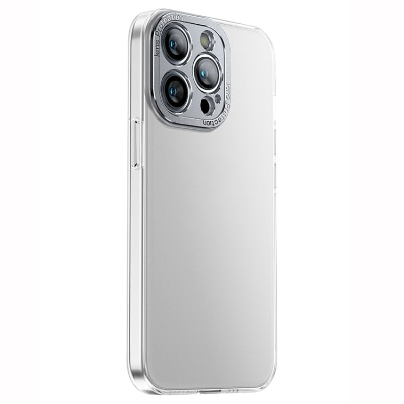 For  iPhone 14 Pro PC Crystal Clear Frosted Phone Case