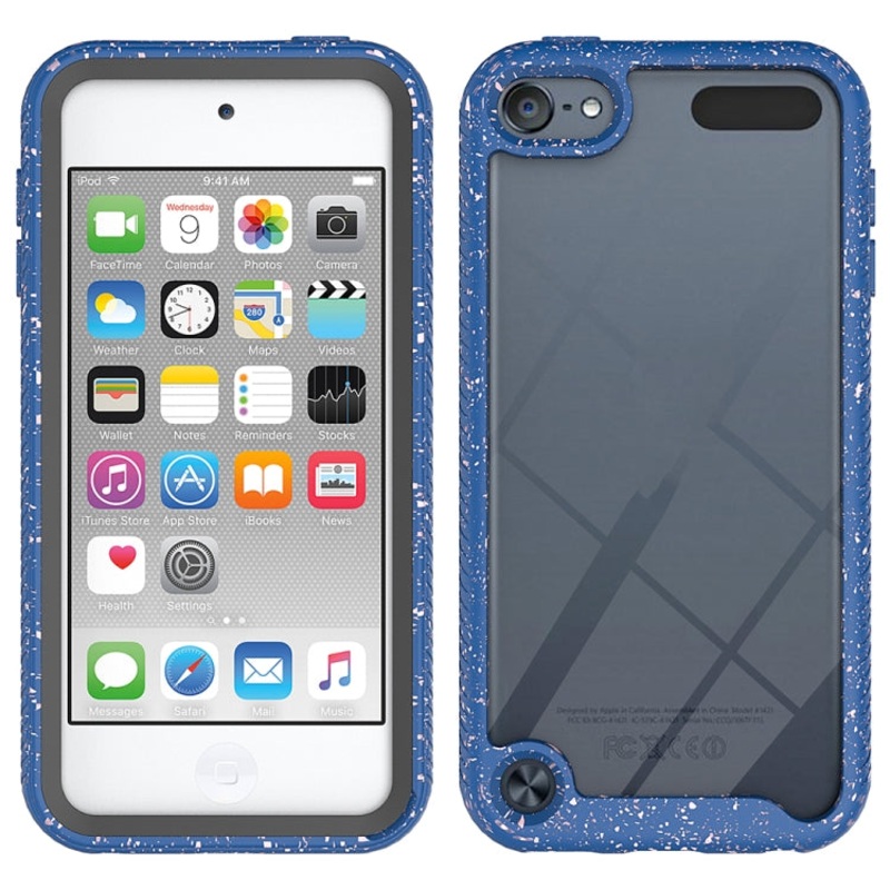 For iPod Touch 5 / 6 / 7 Shockproof Starry Sky PC + TPU Protective Case