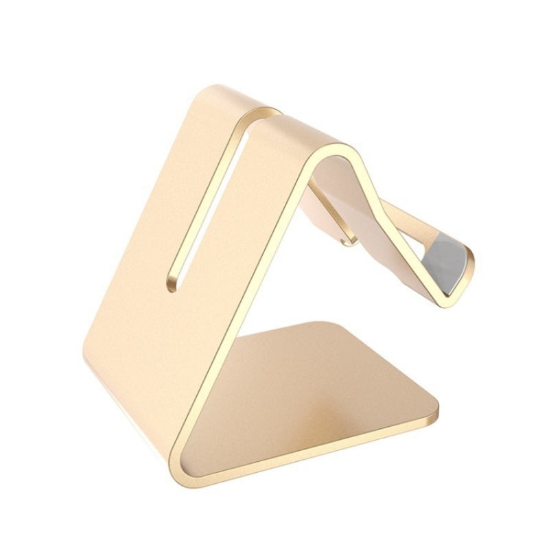 4 PCS Z1 Portable Desktop Phone Stand Lazy Tablet Stand, Colour: Aluminum AlloyGold