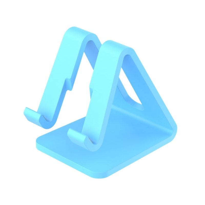 4 PCS Z1 Portable Desktop Phone Stand Lazy Tablet Stand, Colour: PlasticBlue