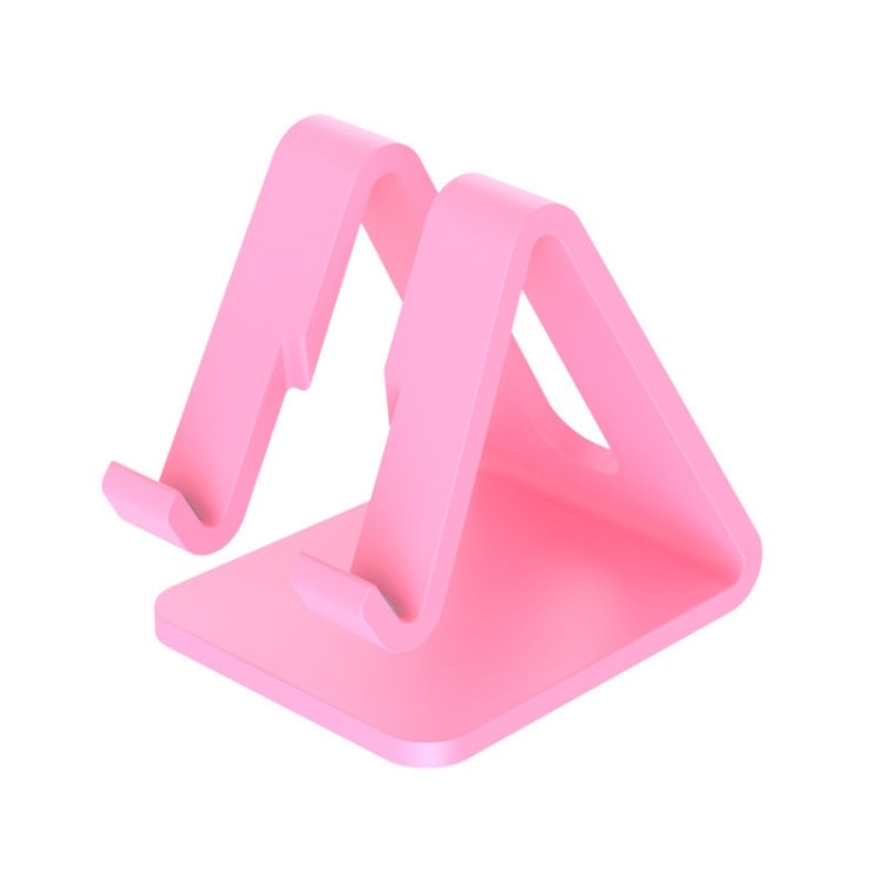 4 PCS Z1 Portable Desktop Phone Stand Lazy Tablet Stand, Colour: PlasticPink