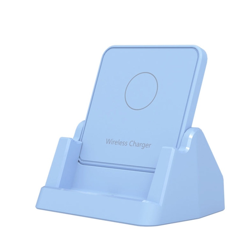928 Universal Full-Featured Vertical Wireless Charger 10W (Blue)