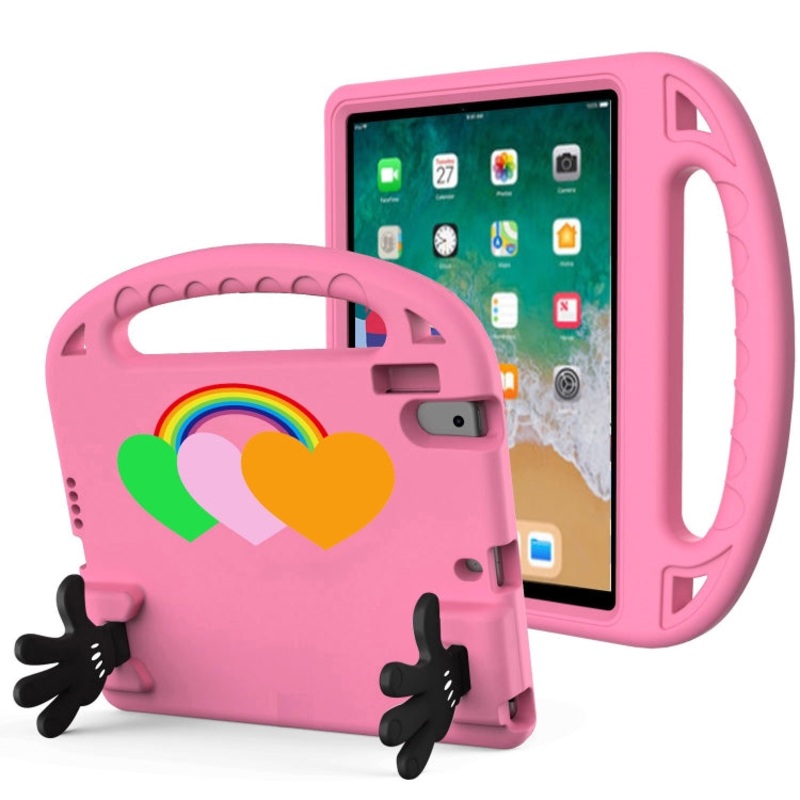 For iPad Air / Air 2 / 9.7 2017 / 9.7 2018 Love Small Palm Holder EVA Tablet Case