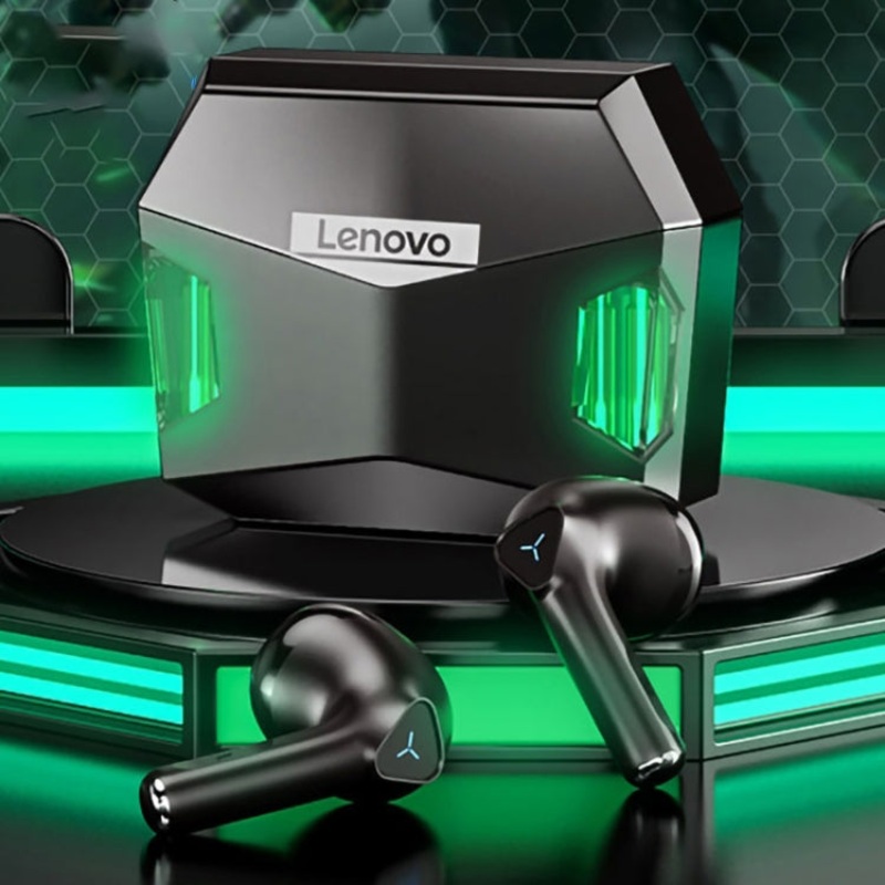 Lenovo GM5 TWS Bluetooth Wireless Sports Waterproof Noise Reduction Gaming Earphone with Mic