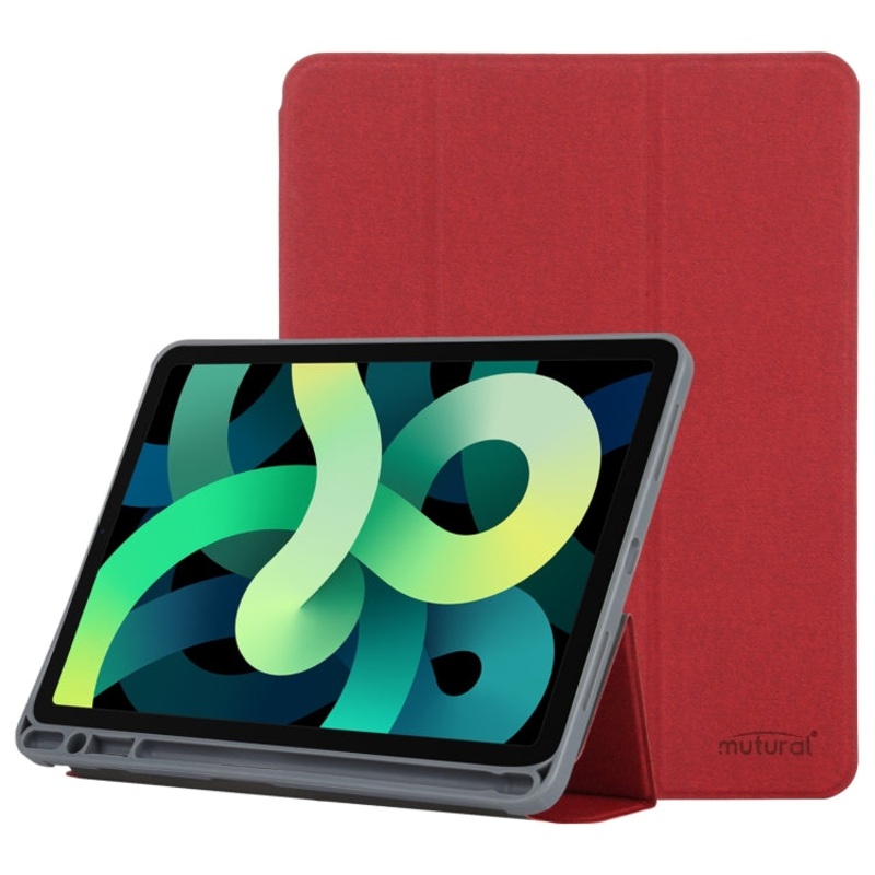 For iPad 10th Gen 10.9 2022 Mutural YASHI Series Tablet Leather Smart Case