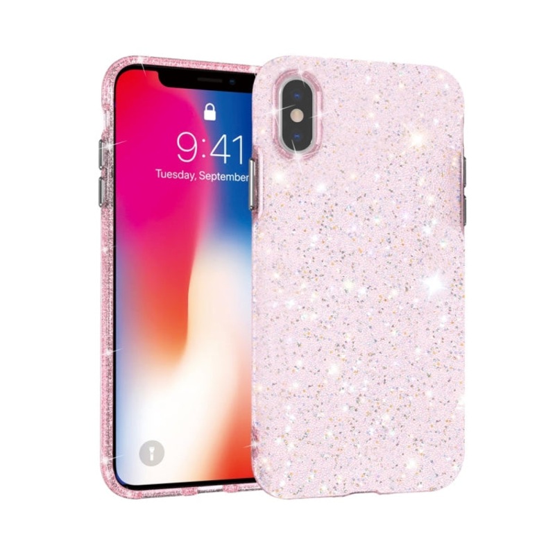 For iPhone X / XS Shiny Diamond Protective Case