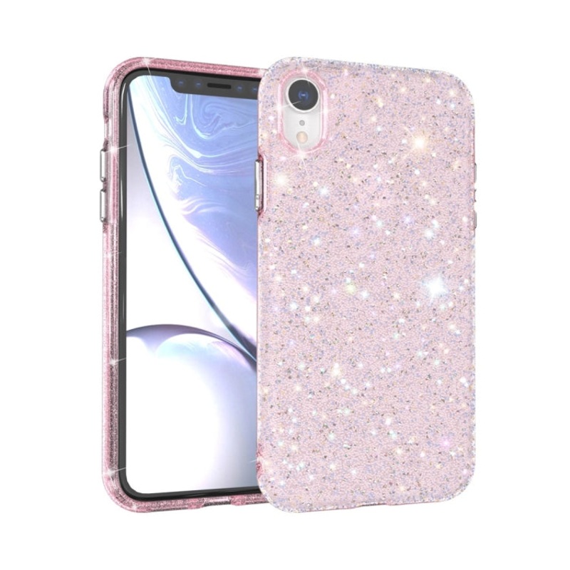 For iPhone XR Shiny Diamond Protective Case