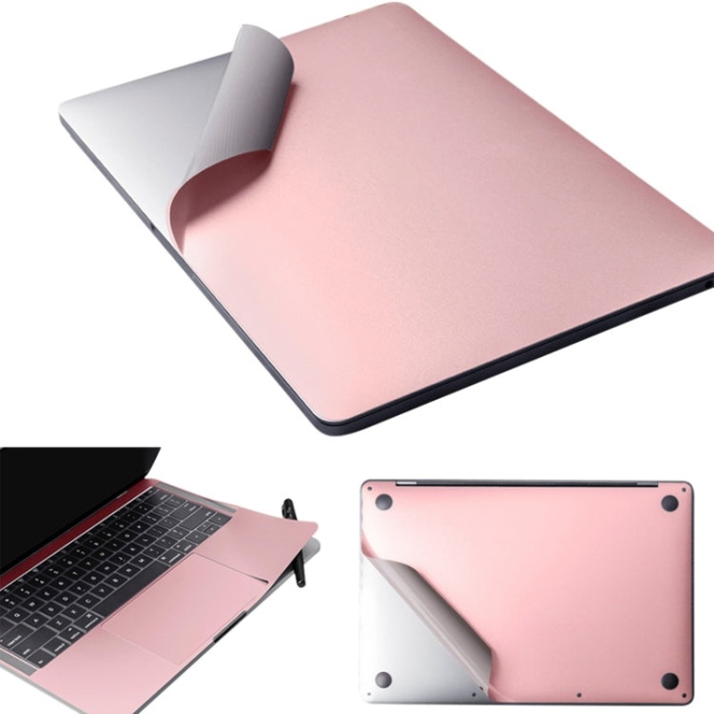 For MacBook Air 11.6 inch A1370 / A1465 4 in 1 Upper Cover Film + Bottom Cover Film + Full-support Film + Touchpad Film Laptop Body Protective Film Sticker