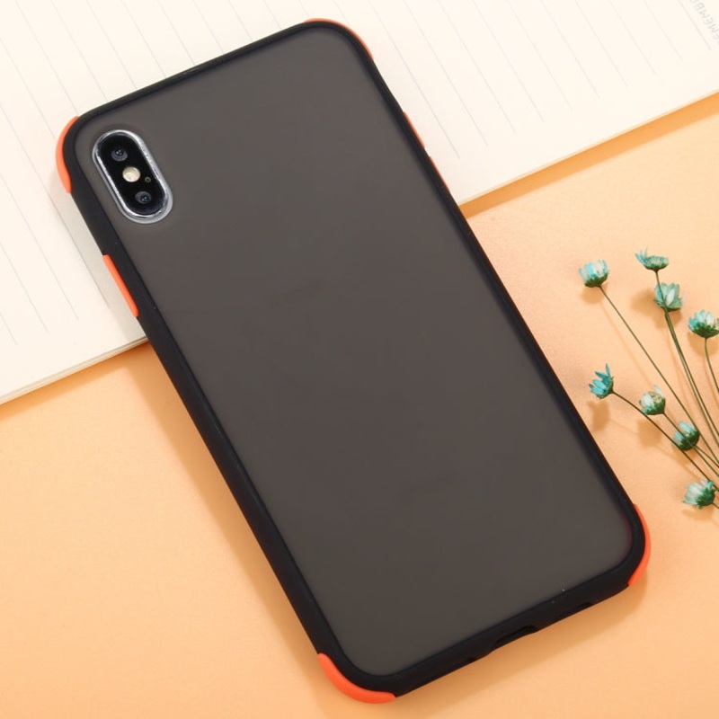 For iPhone XS Max TPU + PC Full Coverage Anti-fall Protective Case