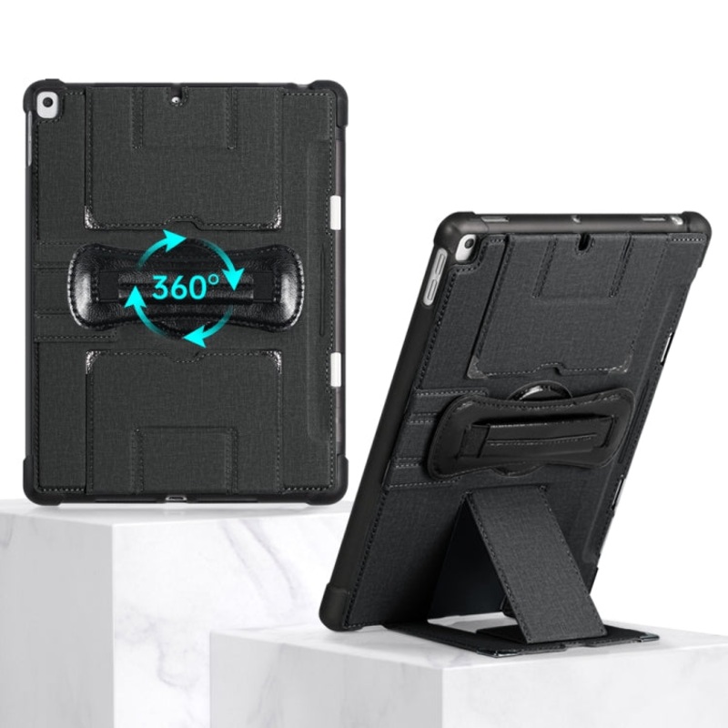 Handheld 360-degree Rotating Holder Tablet Case For iPad 10.2 / 10.5 / Air 3