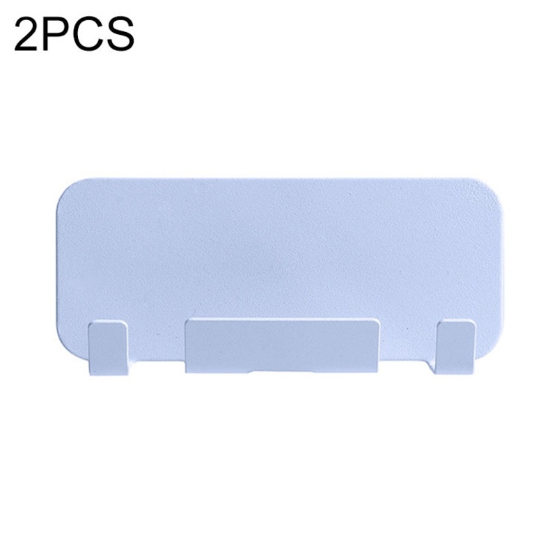 2 PCS  Punch-Free Wall-Mounted Rack Mobile Phone Charging Holder