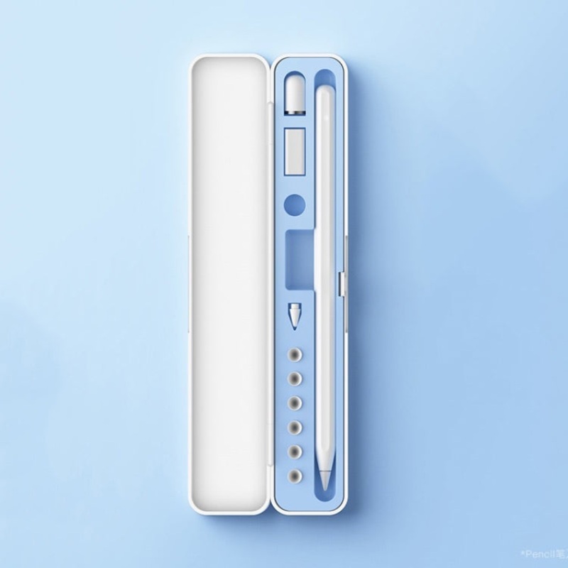 Capacitor Pen And Accessory Storage Box For Apple Pencil 1 / 2 For Only One Pen