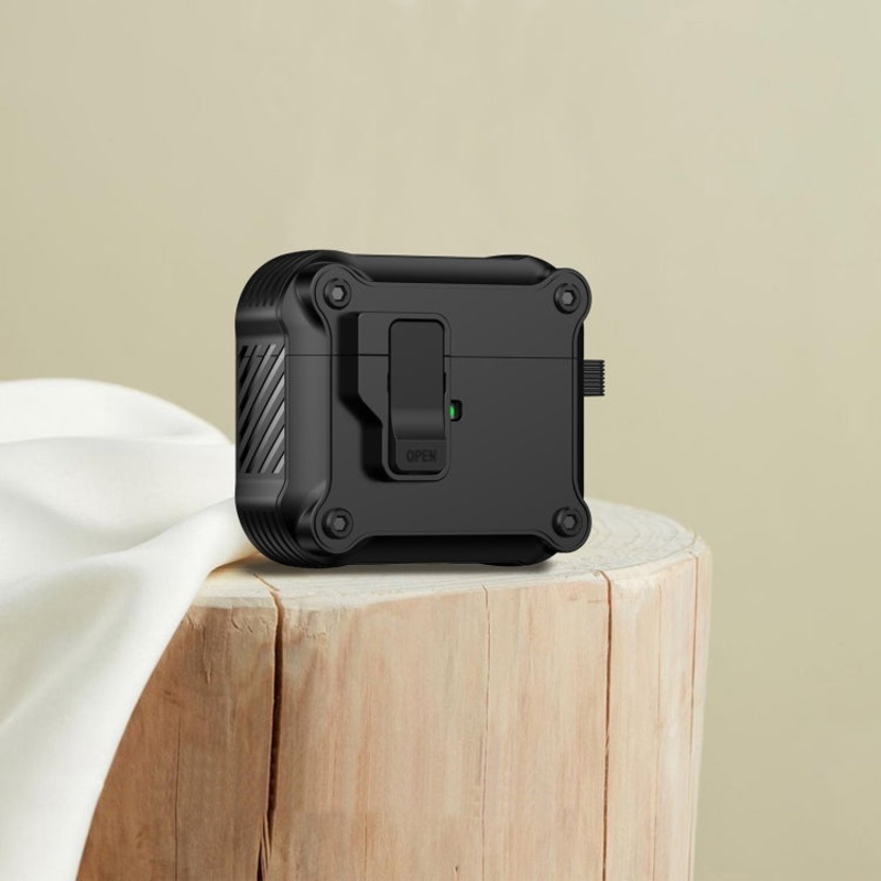 For AirPods 3 Eagle Shockproof Earphone Protective Case with Switch