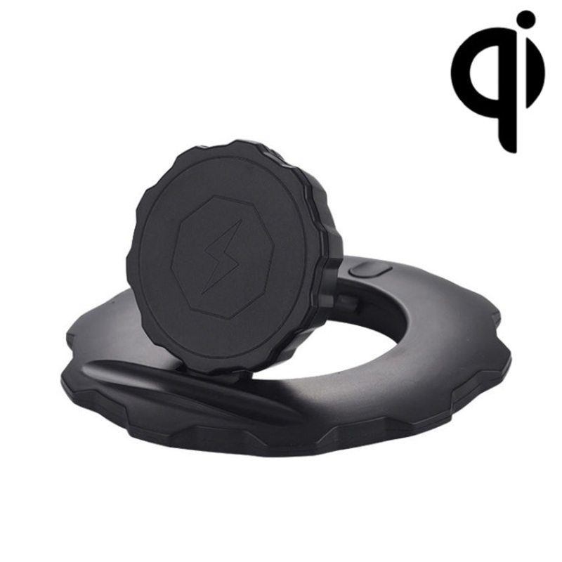 XC93 Folding Portable Wireless Charger Phone Stand, Spec: Fast-Black