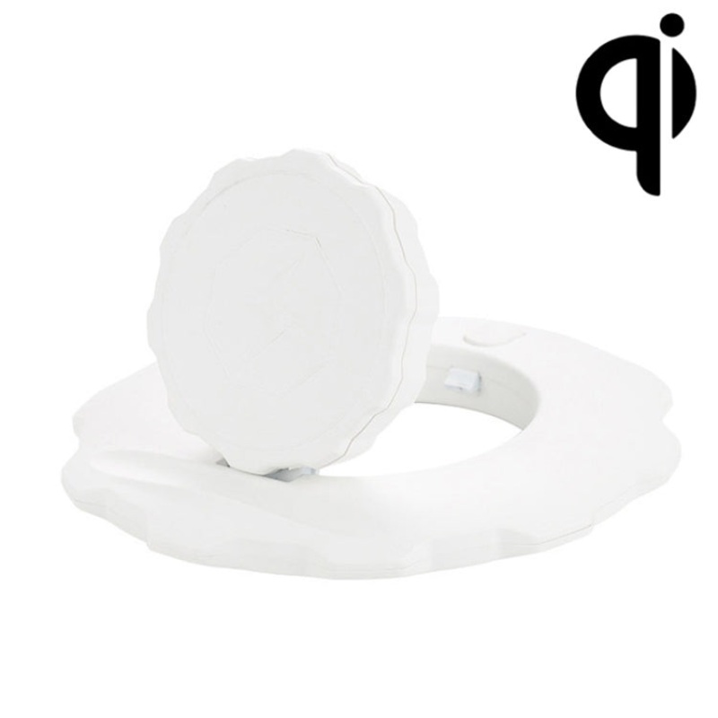 XC93 Folding Portable Wireless Charger Phone Stand, Spec: Slow-White