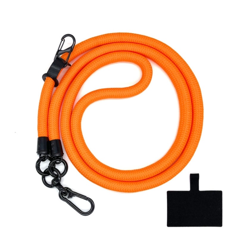 10mm Thick Rope Mobile Phone Lanyard Spacer Adjustable Anti Theft Phone Strap