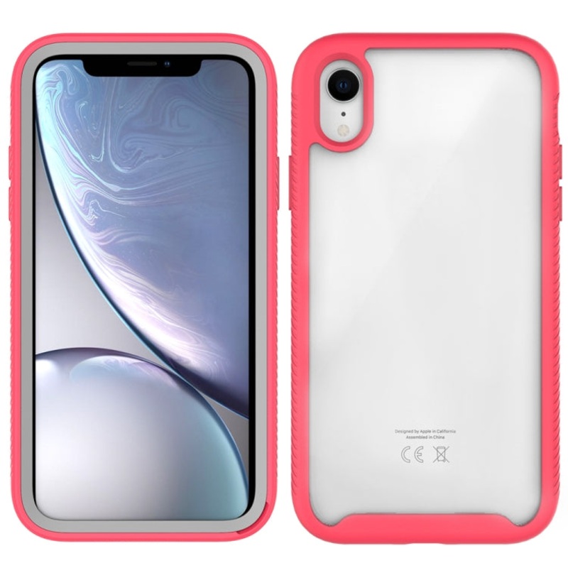 For iPhone XR Starry Sky Solid Color Series Shockproof PC + TPU Protective Case