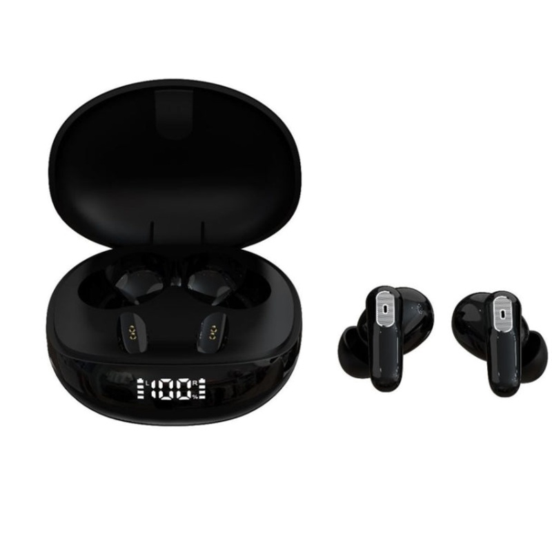 JS81 TWS Wireless Noise-Cancelling Reduction Digital Display Gaming Earphone