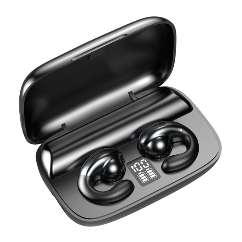 S19 Wireless Ear Clip Noise Reduction Bluetooth Headphone Bone Conduction No Delay Headset