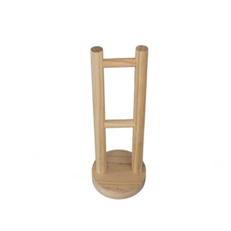 2 PCS Wooden Headphones BracketIn Wooden Headphones Show Racks