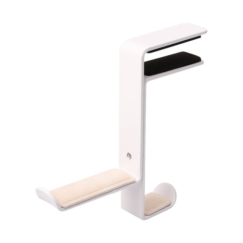 JD039 Metal Clip Earphone Holder Desktop Headset Hook