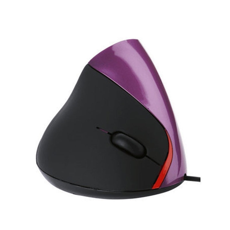 JSY-12 5 Keys USB Wired Vertical Mouse Ergonomic Wrist Brace Optical Mouse