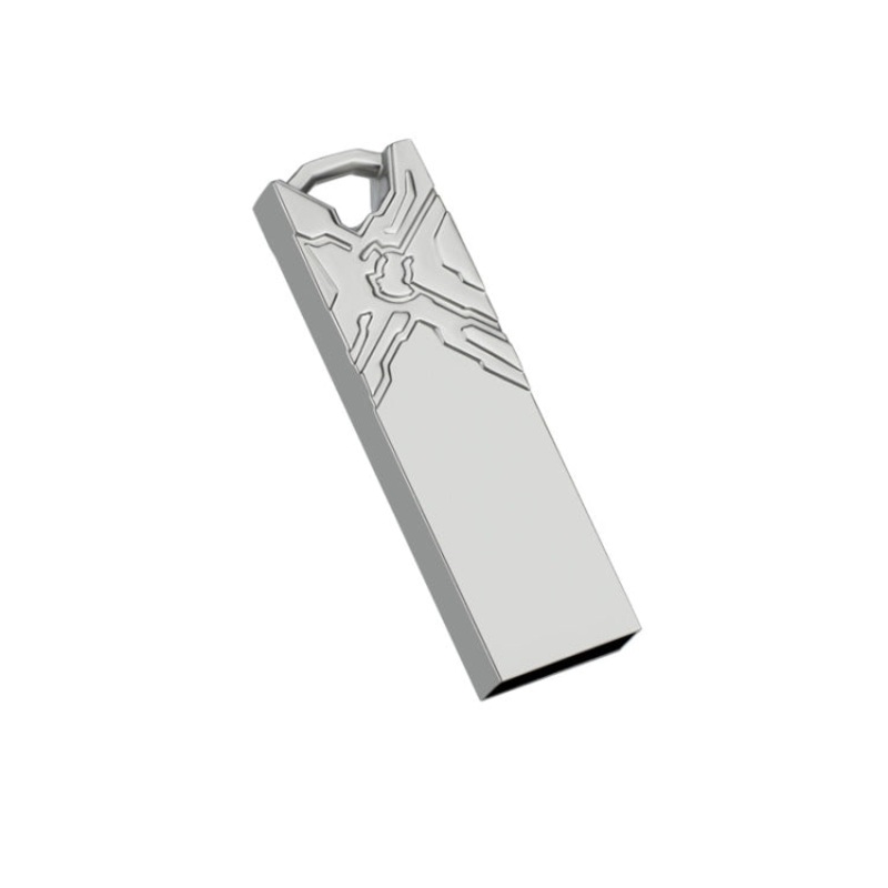 Jg1 USB 2.0 High-Speed Metal Engraving Car USB Flash Drives, Capacity: 16 GB(White)