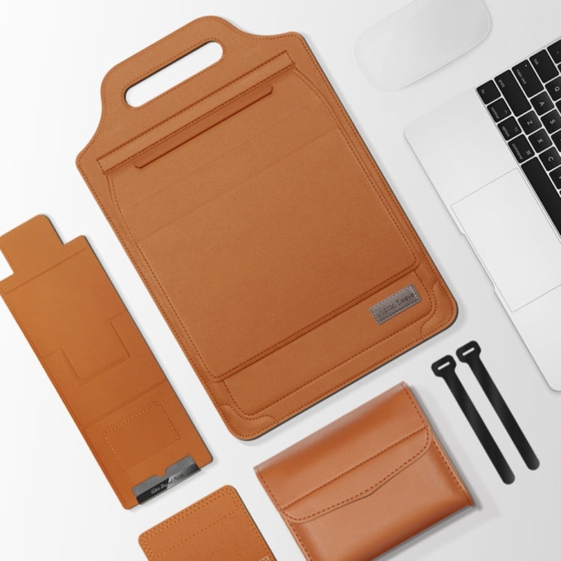 15 inch Multifunctional Mouse Pad Stand Handheld Laptop Bag