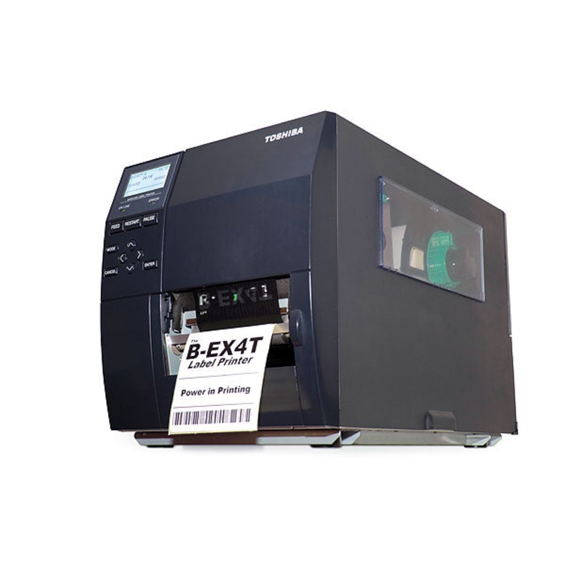 Toshiba TEC B-EX4T1 Industrial Barcode Label Printer 200dpi – B-EX4T1-GS12-QM-R