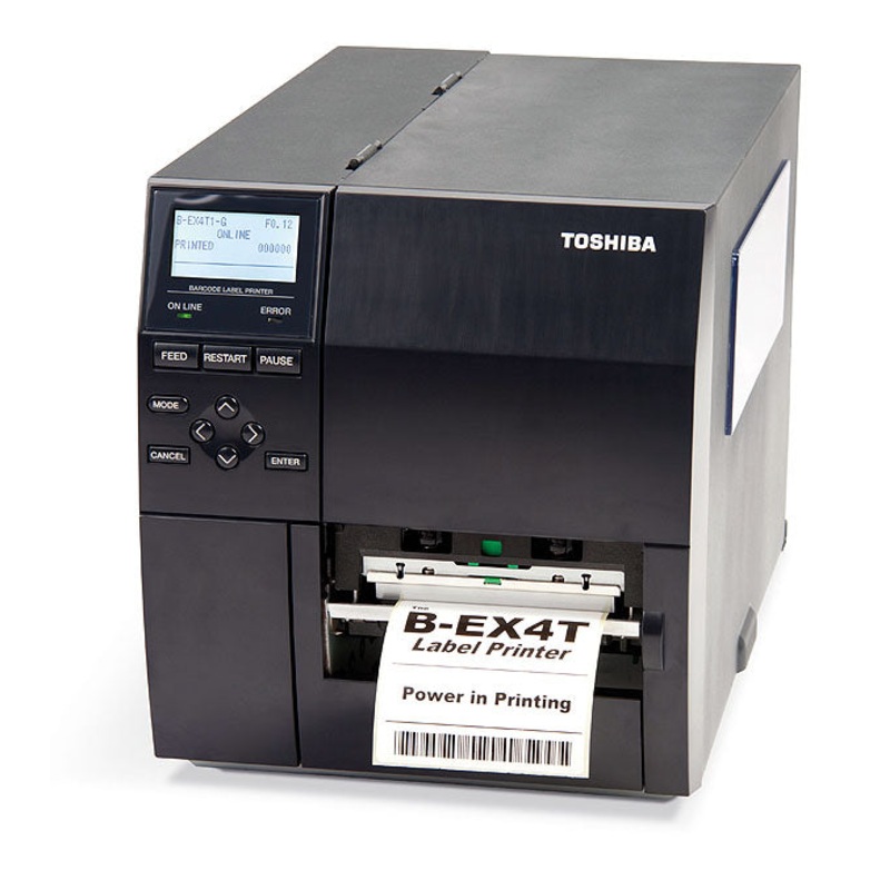 Toshiba TEC B-EX4T1 Industrial Barcode Label Printer 300dpi – B-EX4T1-TS12-QM-R