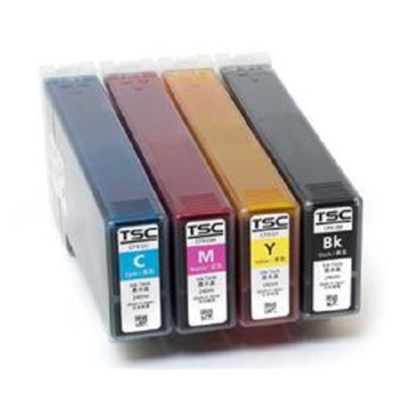 98-0790007-00LF – TSC CPX4D Dye Based Ink Cartridge 240ml – Yellow