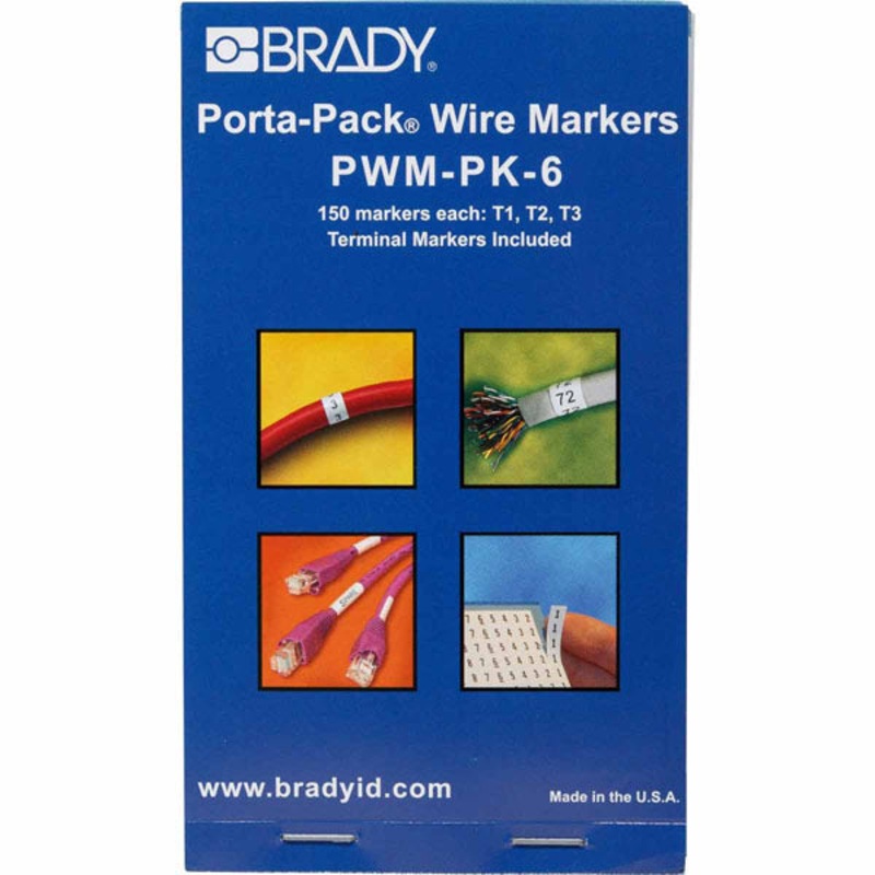 PWM-PK-6 – Brady Porta-pack – Wiremarkers