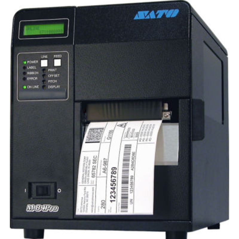 WWM842002 – SATO M84 Pro 4 Inch Industrial Label Printer 203dpi, USB, WLAN