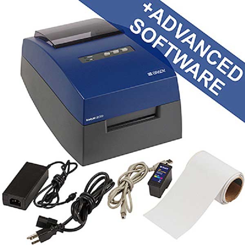 BradyJet J2000 Colour Label Printer with Brady Workstation LAB Suite – 199967