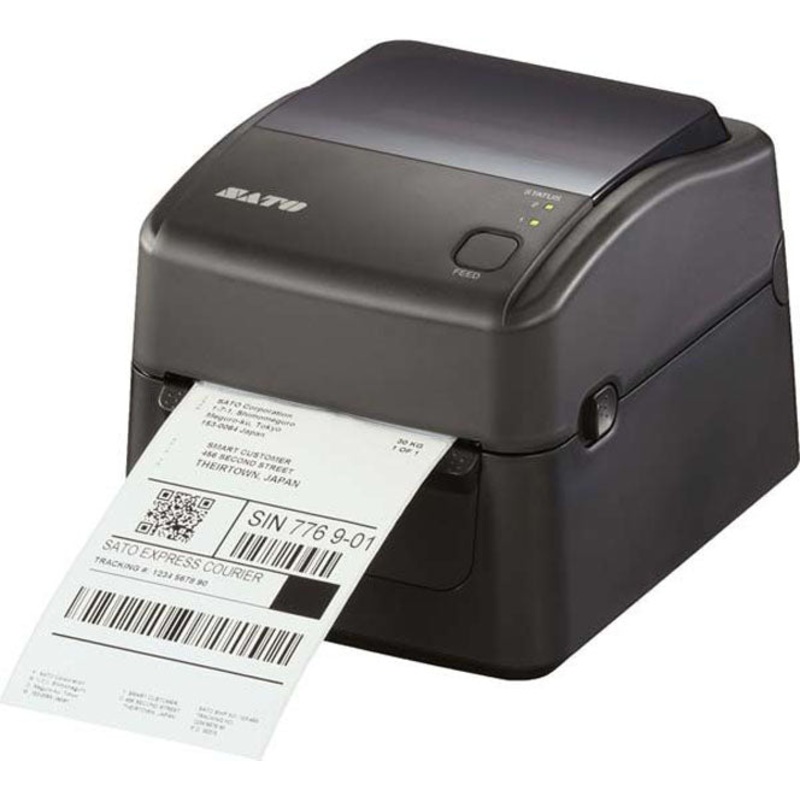 Sato WS4 Thermal Transfer Label Printer 305dpi with Bluetooth, USB, LAN, RS232C – WT312-400NB-UK