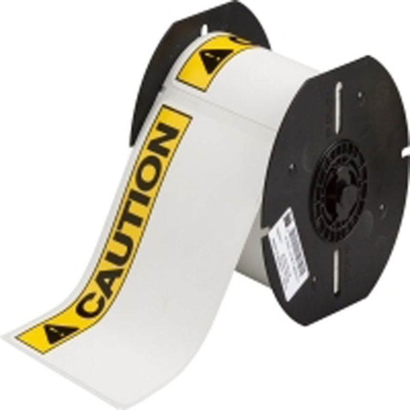 B30-25-855-CAUT – Brady BBP ToughWash Caution Labels 101.60mm x 152.40mm