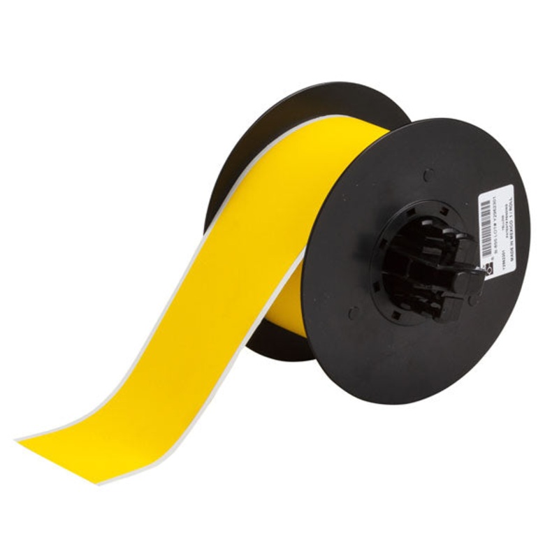 B30C-2250-855-YL – Brady BBP ToughWash Yellow Labels 57.15mm x 15.24m