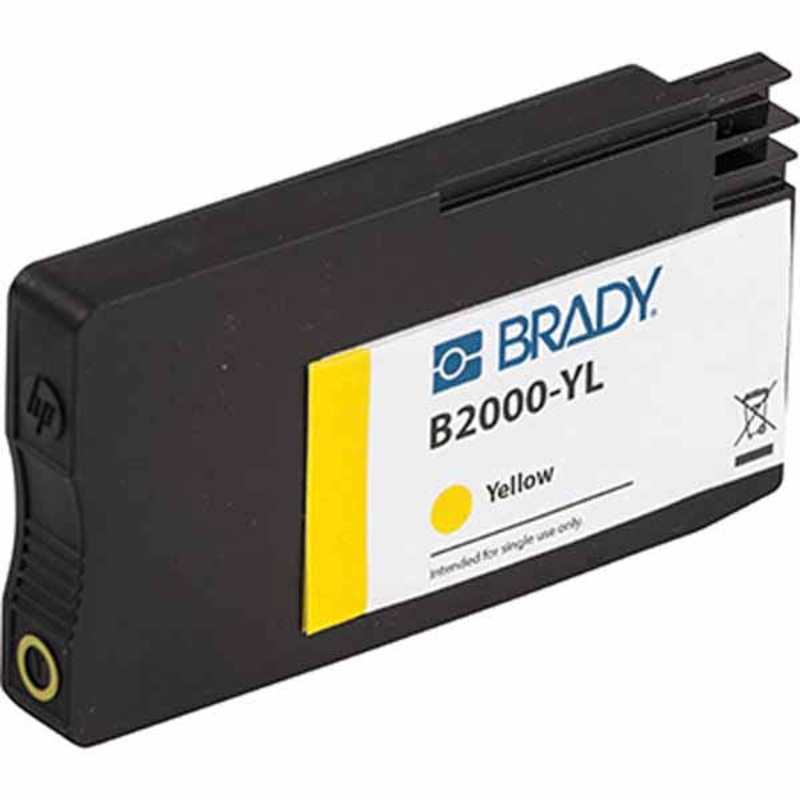BradyJet J5000 Yellow Ink Cartridge J50-YL – 148764