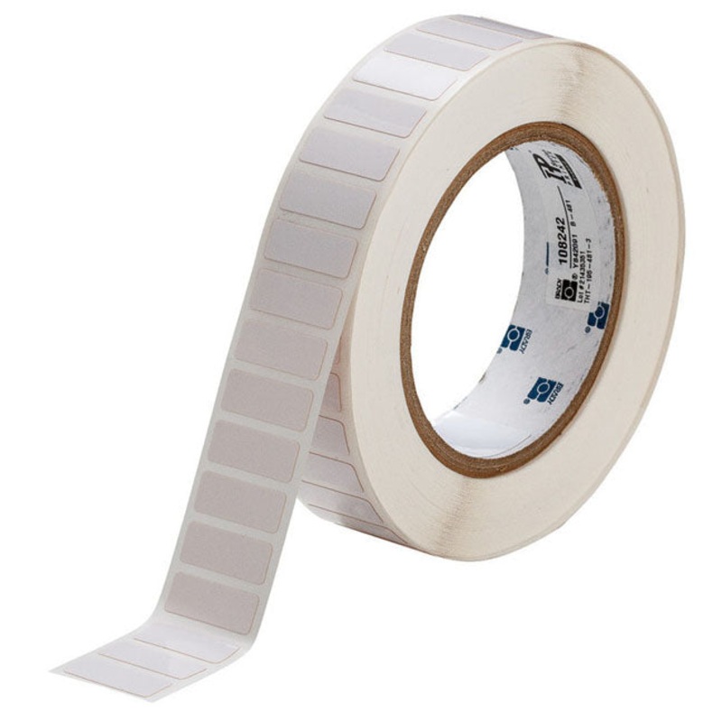 THT-58-718-10 Brady Polyimide Labels Gloss 9.53mm x 25.40mm
