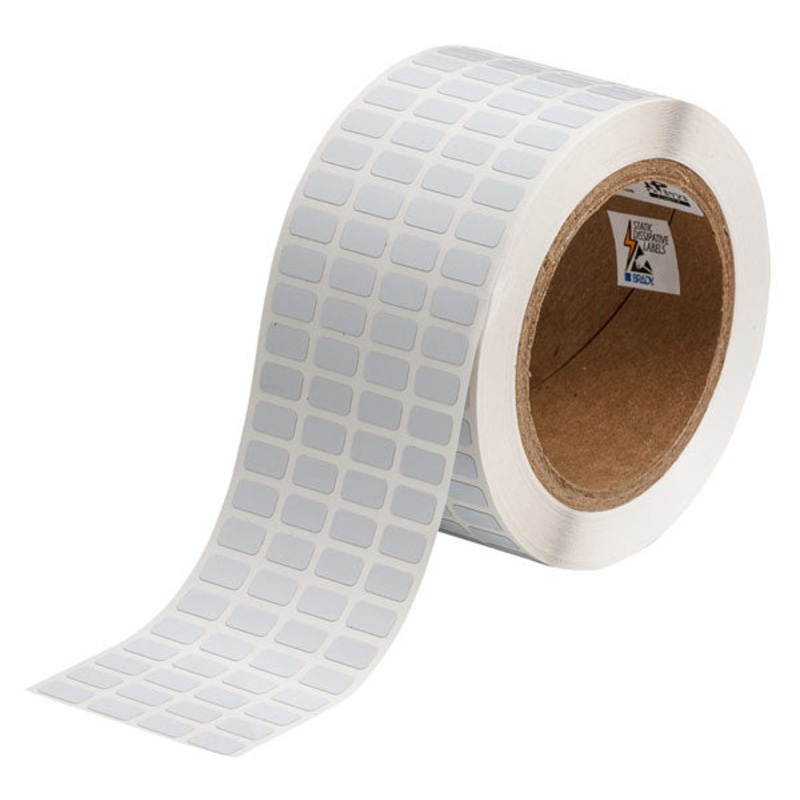 THT-96-728-10 Brady Polyimide Labels Matt 6.99mm x 12.70mm
